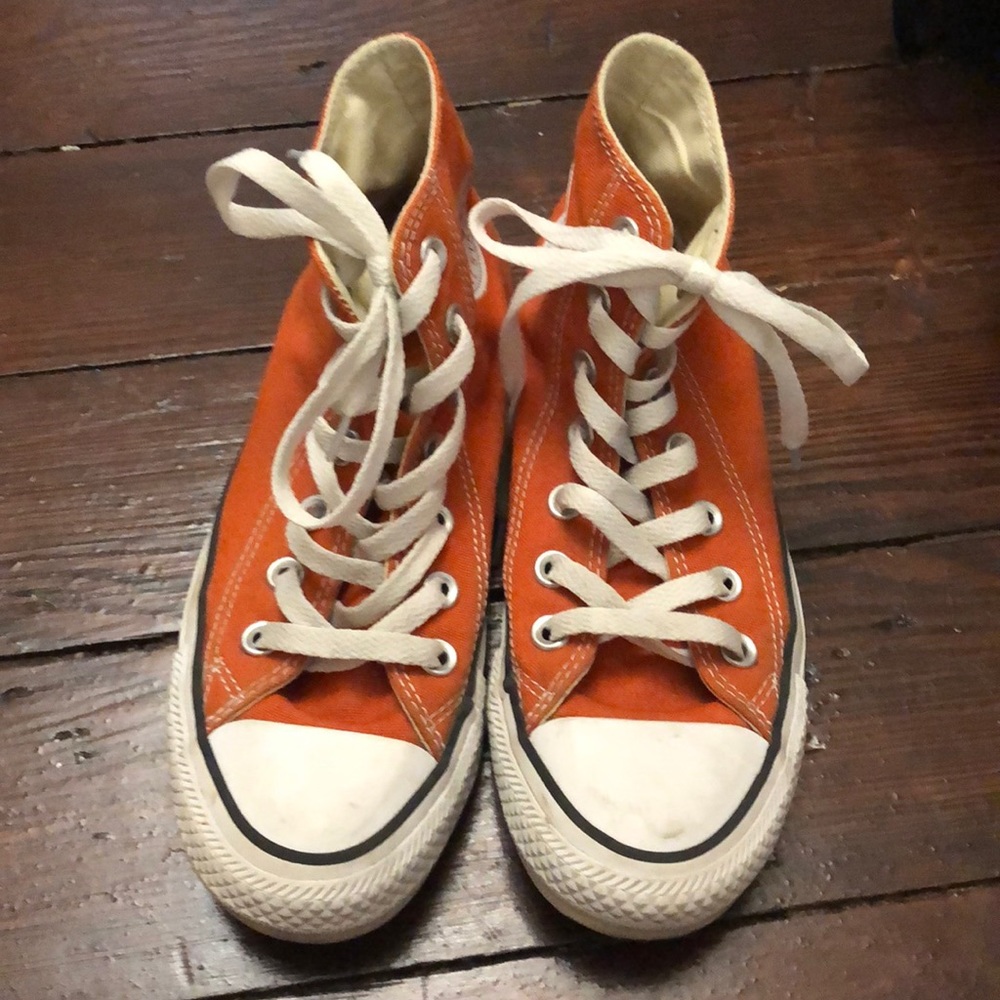 Fall Orange Converse